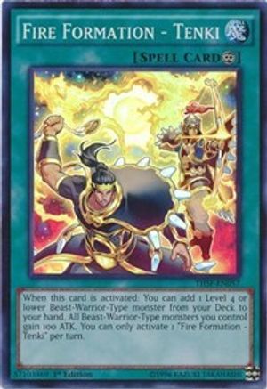 Fire Formation - Tenki [THSF-EN057] Super Rare - Trinity Hobby