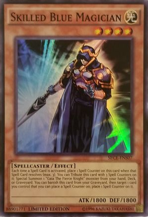Skilled Blue Magician [SECE-ENS07] Super Rare - Trinity Hobby
