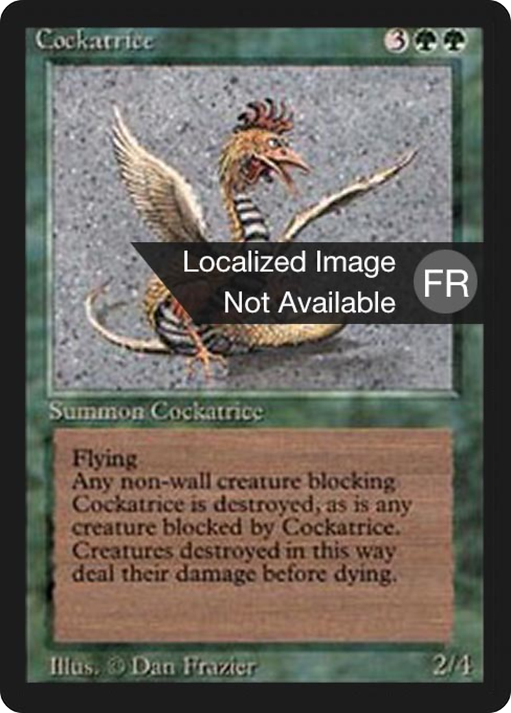 Cockatrice [Foreign Black Border] - Trinity Hobby