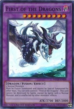 First of the Dragons (SE) [NECH-ENS08] Super Rare - Trinity Hobby