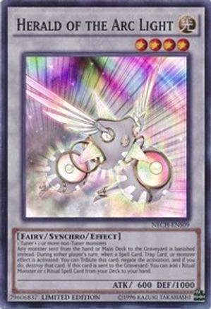 Herald of the Arc Light (SE) [NECH-ENS09] Super Rare - Trinity Hobby