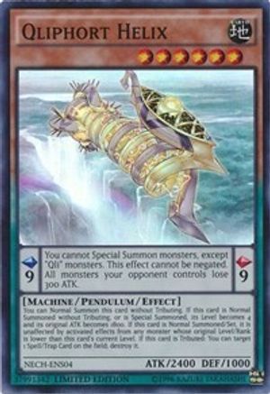 Qliphort Helix (SE) [NECH-ENS04] Super Rare - Trinity Hobby
