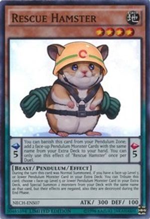 Rescue Hamster (SE) [NECH-ENS07] Super Rare - Trinity Hobby