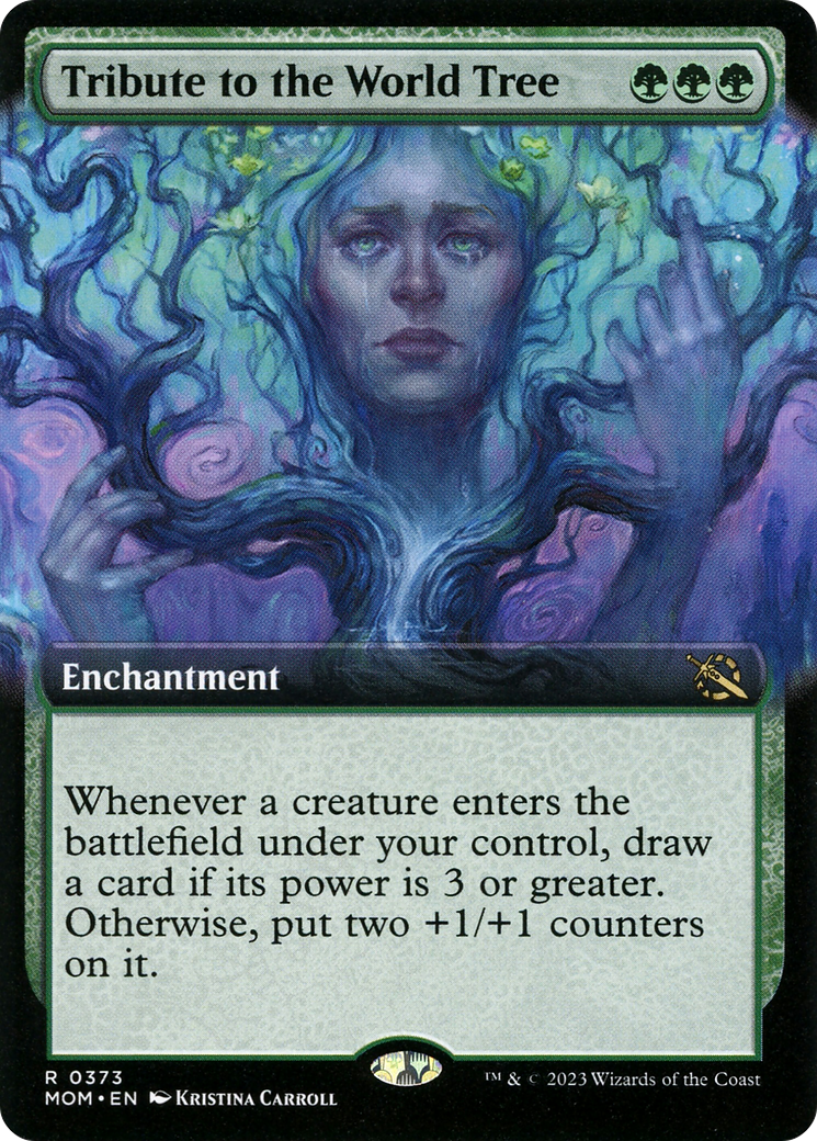 Tribute to the World Tree (Extended Art) [March of the Machine] - Trinity Hobby