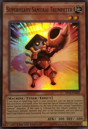 Superheavy Samurai Trumpeter [SECE-ENS02] Super Rare - Trinity Hobby