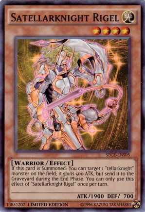 Satellarknight Rigel [SECE-ENS05] Super Rare - Trinity Hobby