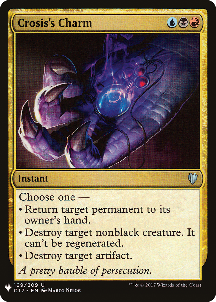 Crosis's Charm [Mystery Booster] - Trinity Hobby