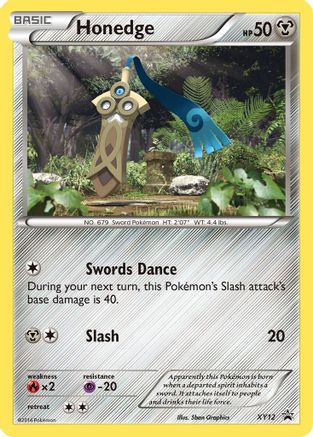 Honedge (XY12) [XY: Black Star Promos] - Trinity Hobby