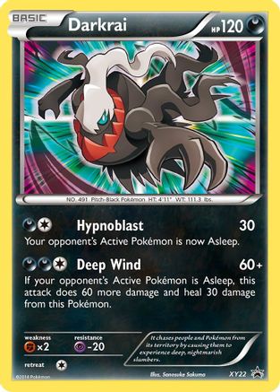Darkrai (XY22) [XY: Black Star Promos] - Trinity Hobby