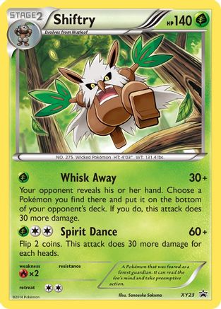 Shiftry (XY23) [XY: Black Star Promos] - Trinity Hobby