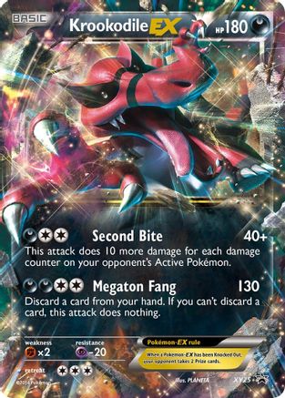 Krookodile EX (XY25) [XY: Black Star Promos] - Trinity Hobby
