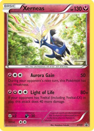 Xerneas (XY31) [XY: Black Star Promos] - Trinity Hobby
