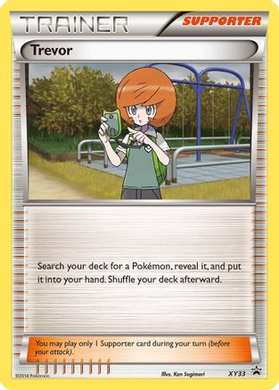 Trevor (XY33) [XY: Black Star Promos] - Trinity Hobby