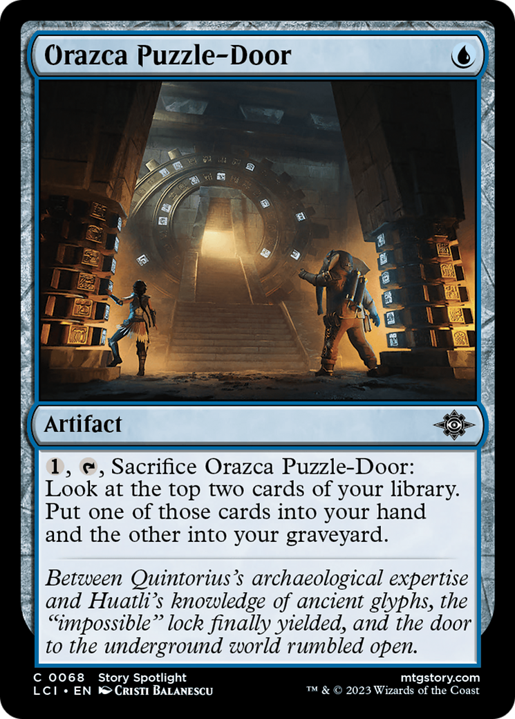 Orazca Puzzle-Door [The Lost Caverns of Ixalan] - Trinity Hobby