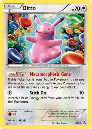 Ditto (XY40) [XY: Black Star Promos] - Trinity Hobby