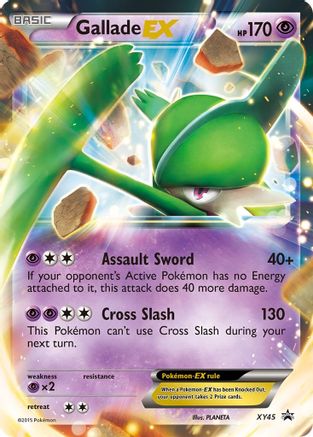 Gallade EX (XY45) [XY: Black Star Promos] - Trinity Hobby