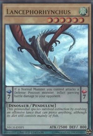 Lancephorhynchus (Sneak Peak) [NECH-ENSP1] Ultra Rare - Trinity Hobby