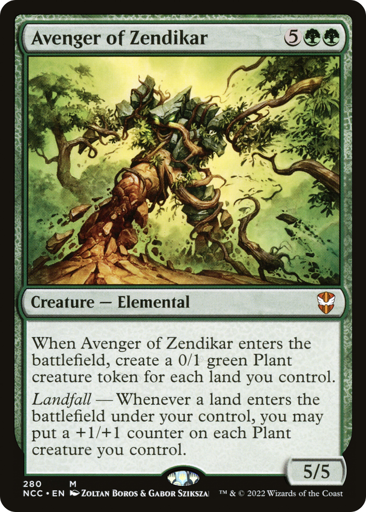 Avenger of Zendikar [Streets of New Capenna Commander] - Trinity Hobby