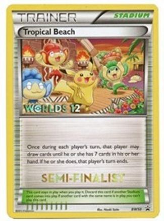 Tropical Beach (BW50) (Semi Finalist) [Black & White: Black Star Promos] - Trinity Hobby