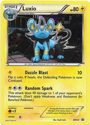 Luxio (BW34) (Cracked Ice Holo) [Black & White: Black Star Promos] - Trinity Hobby