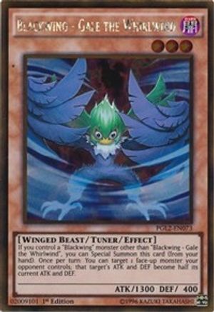Blackwing - Gale the Whirlwind [PGL2-EN073] Gold Rare - Trinity Hobby