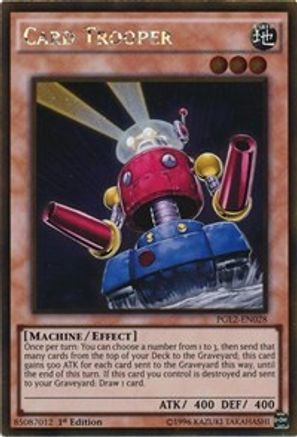 Card Trooper [PGL2-EN028] Gold Rare - Trinity Hobby
