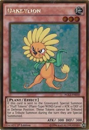 Dandylion [PGL2-EN030] Gold Rare - Trinity Hobby