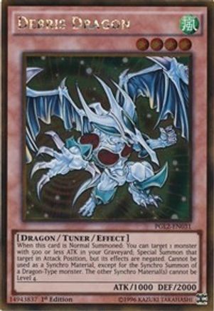 Debris Dragon [PGL2-EN031] Gold Rare - Trinity Hobby