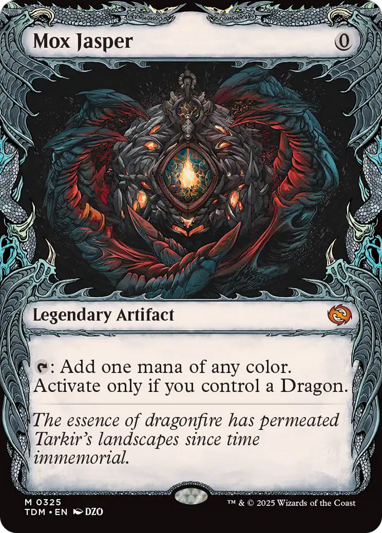 Mox Jasper  (TDM-325) - [Tarkir: Dragonstorm]: (Showcase) - Trinity Hobby