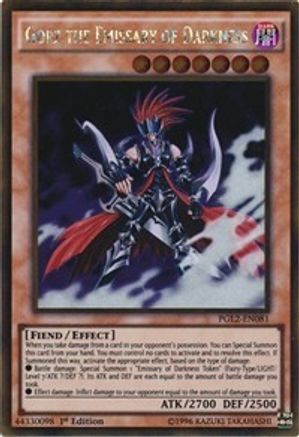 Gorz the Emissary of Darkness [PGL2-EN081] Gold Rare - Trinity Hobby