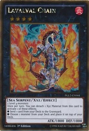 Lavalval Chain [PGL2-EN044] Gold Rare - Trinity Hobby