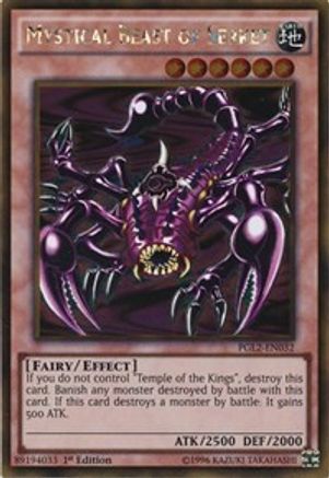 Mystical Beast of Serket [PGL2-EN032] Gold Rare - Trinity Hobby