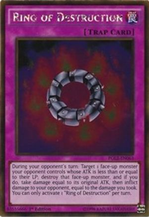 Ring of Destruction [PGL2-EN063] Gold Rare - Trinity Hobby