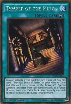 Temple of the Kings [PGL2-EN056] Gold Rare - Trinity Hobby