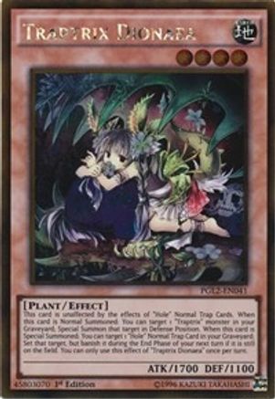 Traptrix Dionaea [PGL2-EN041] Gold Rare - Trinity Hobby