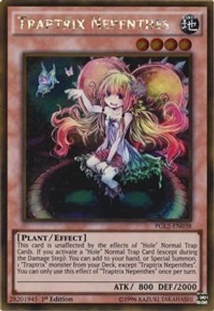 Traptrix Nepenthes [PGL2-EN038] Gold Rare - Trinity Hobby