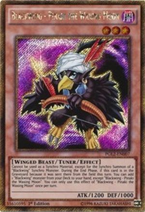 Blackwing - Pinaki the Waxing Moon [PGL2-EN007] Gold Secret Rare - Trinity Hobby