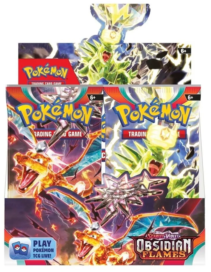 Scarlet & Violet: Obsidian Flames - Booster Box - Trinity Hobby