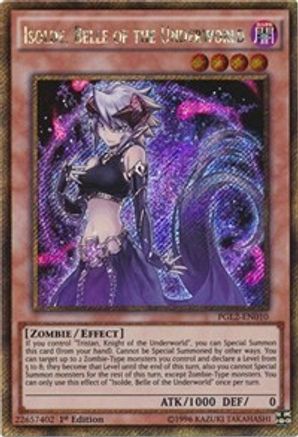 Isolde, Belle of the Underworld [PGL2-EN010] Gold Secret Rare - Trinity Hobby