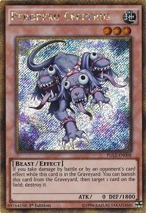 Peropero Cerperus [PGL2-EN008] Gold Secret Rare - Trinity Hobby