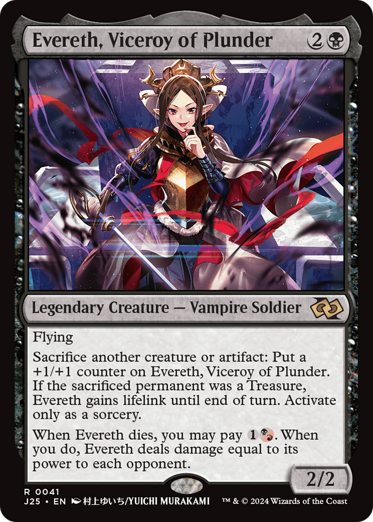 Evereth, Viceroy of Plunder (Anime) [Foundations Jumpstart] - Trinity Hobby