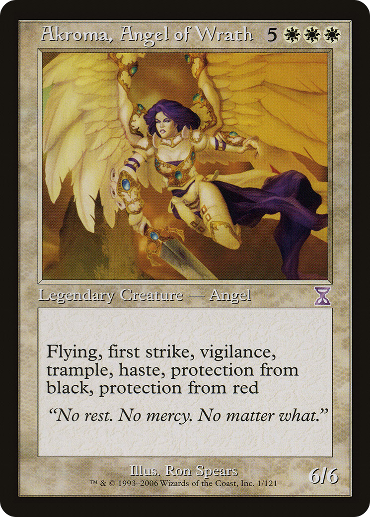 Akroma, Angel of Wrath [Time Spiral Timeshifted] - Trinity Hobby