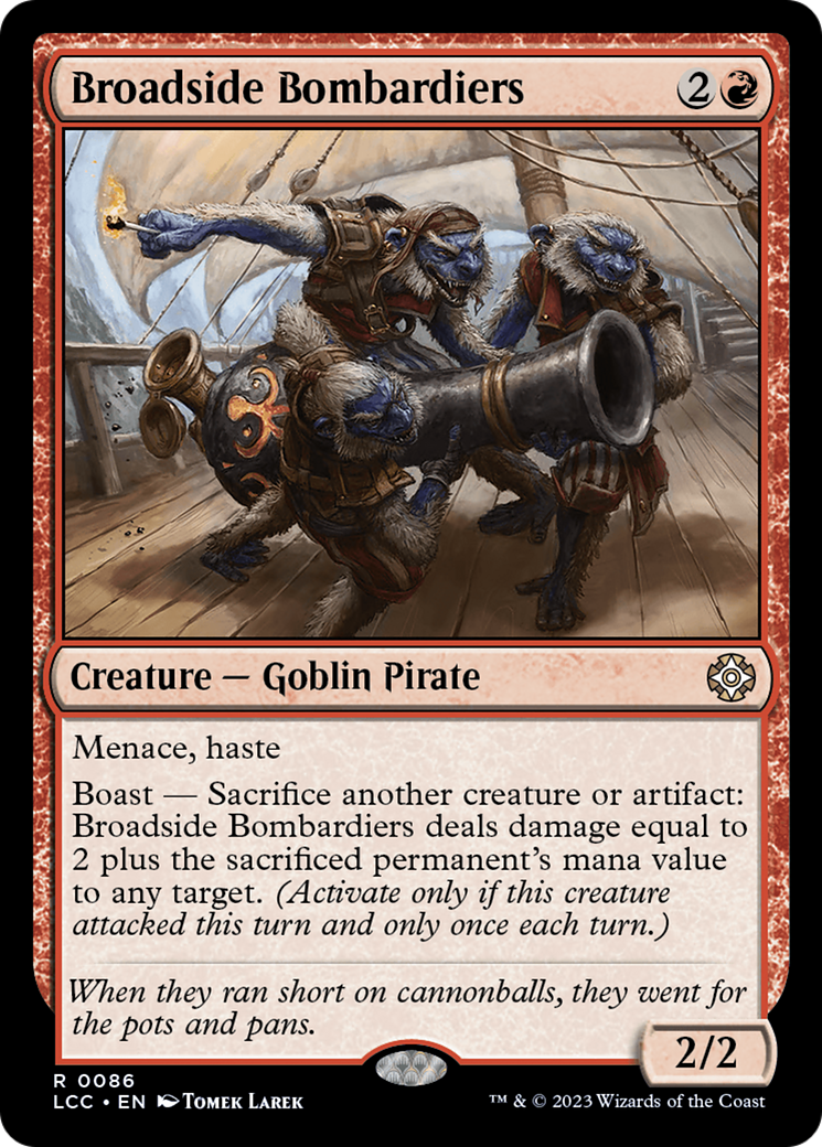 Broadside Bombardiers [The Lost Caverns of Ixalan Commander] - Trinity Hobby