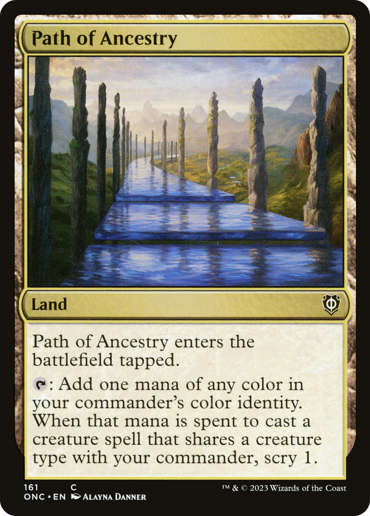 Path of Ancestry [Phyrexia: All Will Be One Commander] - Trinity Hobby