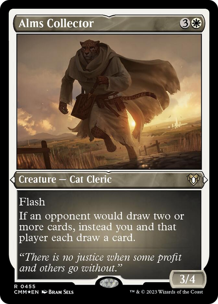 Alms Collector (Foil Etched) [Commander Masters] - Trinity Hobby