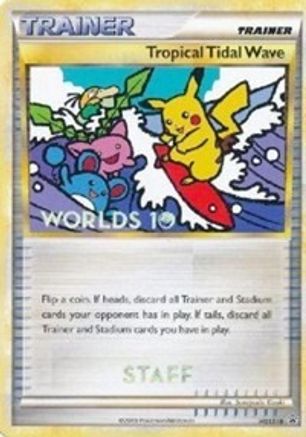 Tropical Tidal Wave (HGSS18) (Staff) [HeartGold & SoulSilver: Black Star Promos] - Trinity Hobby