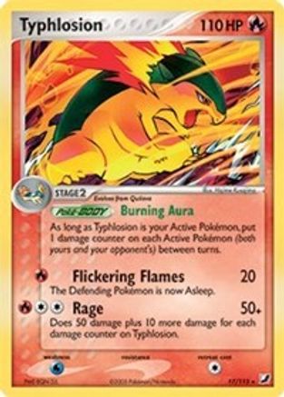 Typhlosion(17/115) (Theme Deck Exclusive) [EX: Unseen Forces] - Trinity Hobby