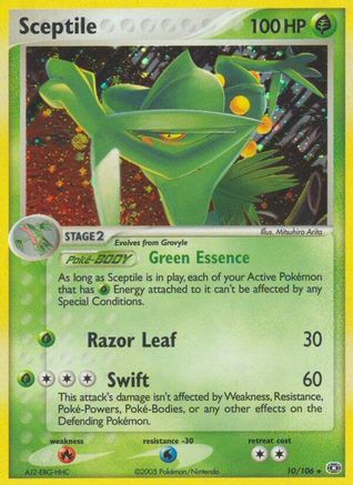 Sceptile (10/106) [EX: Emerald] - Trinity Hobby