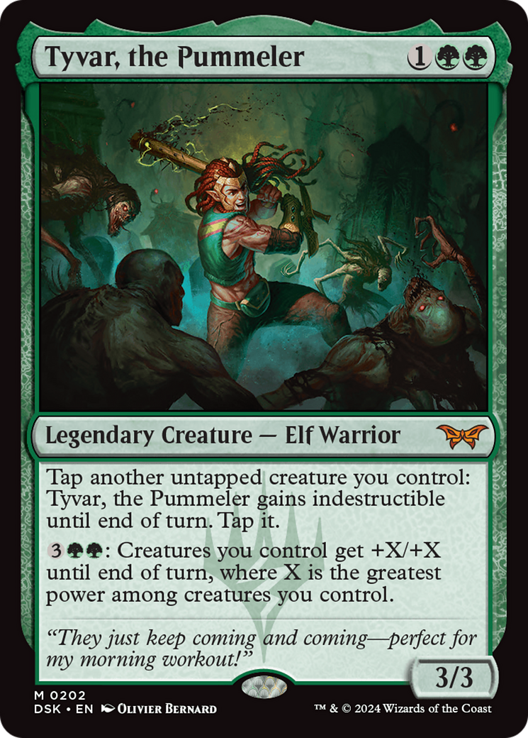 Tyvar, the Pummeler [Duskmourn: House of Horror] - Trinity Hobby
