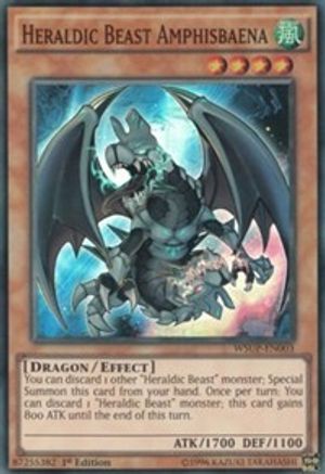 Heraldic Beast Amphisbaena [WSUP-EN003] Super Rare - Trinity Hobby